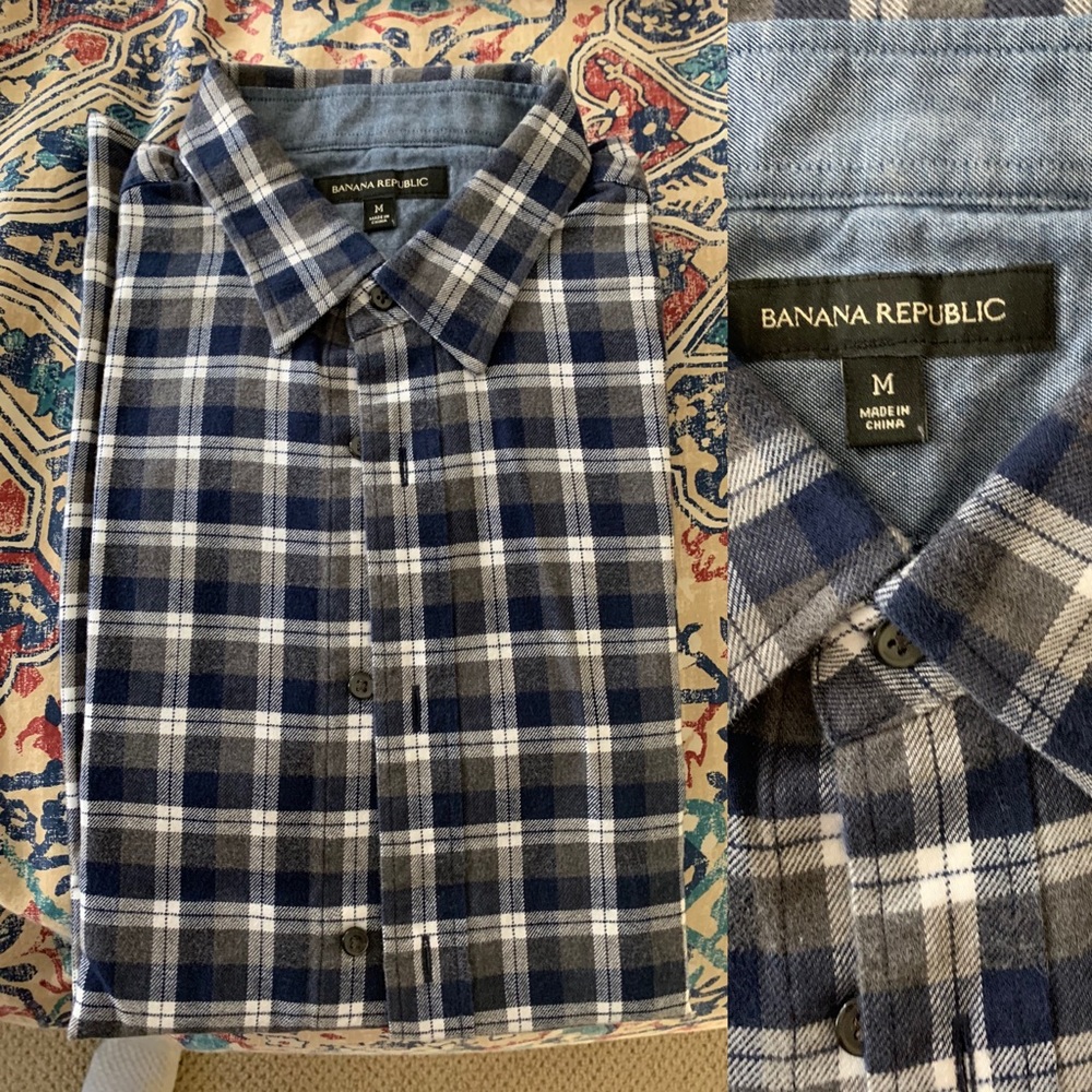 Banan republic shirt medium